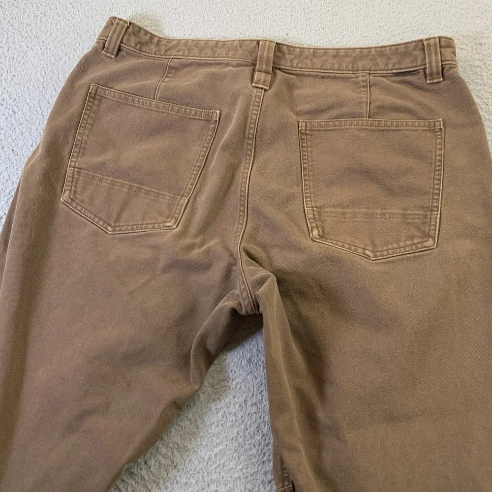 The North Face Canvas Pants Mens 36x29 Brown Relaxed Work Hike Outdoor‎ Gorpcore